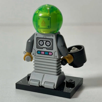 MINIFIGURE SPACE SÉRIES 26: Classic Space Robot "socle+fascicule" custom