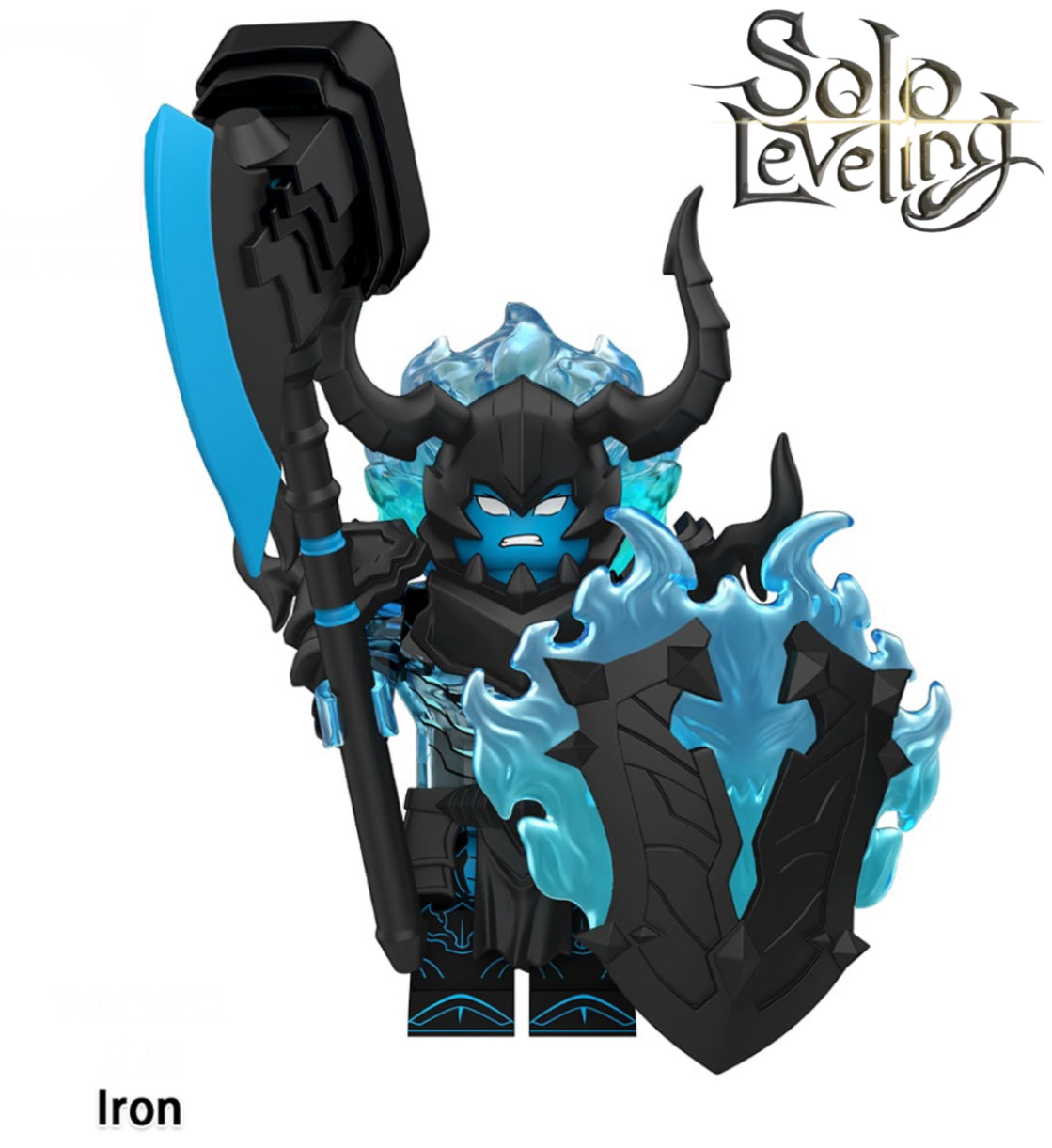 PREVENTE MINIFIGURE SOLO LEVELING UNIVERS: IRON custom Disponibilité fin octobre 2025