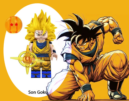 MINIFIGURE DRAGON BALL Z UNIVERS: SON GOKU Custom