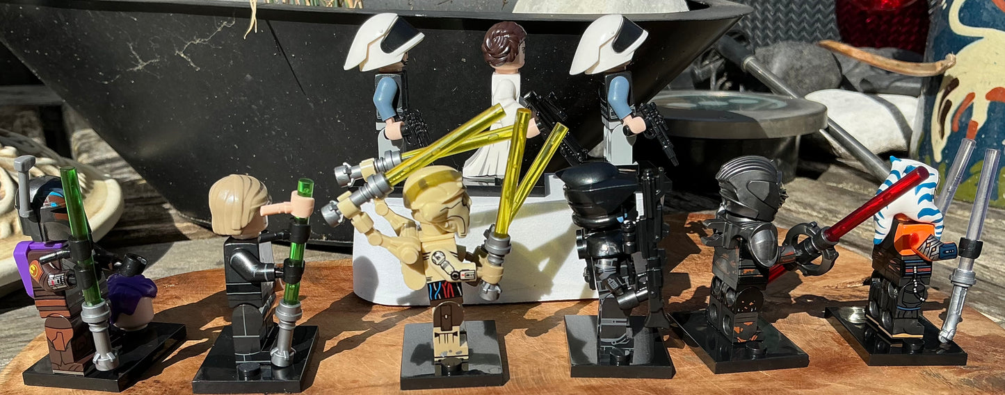 ♥️♥️♥️MINIFIGURE STAR WARS UNIVERS:  PROFESSEUR HUYANG ♥️♥️♥️CUSTOM