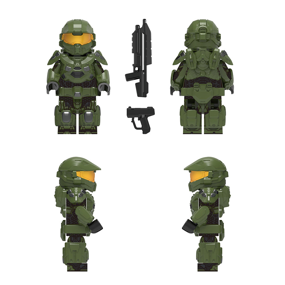 ⭐️⭐️MINIFIGURE HALO UNIVERS : SPARTAN MASTER CHIEF ⭐️⭐️Custom