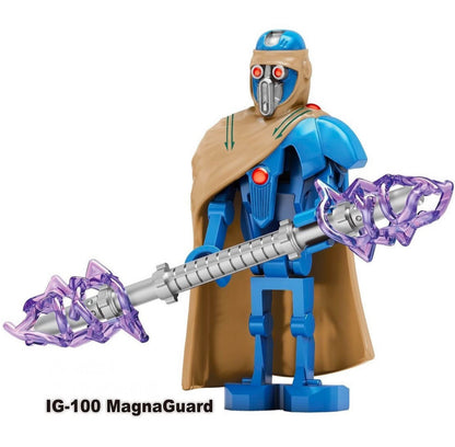 PREVENTE MINIFIGURE STAR WARS UNIVERS: IG-100 MAGNAGUARD (VERSION B) custom Disponibilité fin février 2025