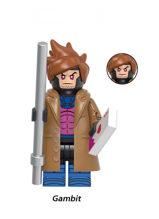 MINIFIGURE X-MEN: GAMBIT custom