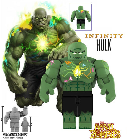 ⭐️ ⭐️ ⭐️ BIG MINIFIGURE MARVEL UNIVERS: HAPPY HULK ⭐️ ⭐️ ⭐️ Custom
