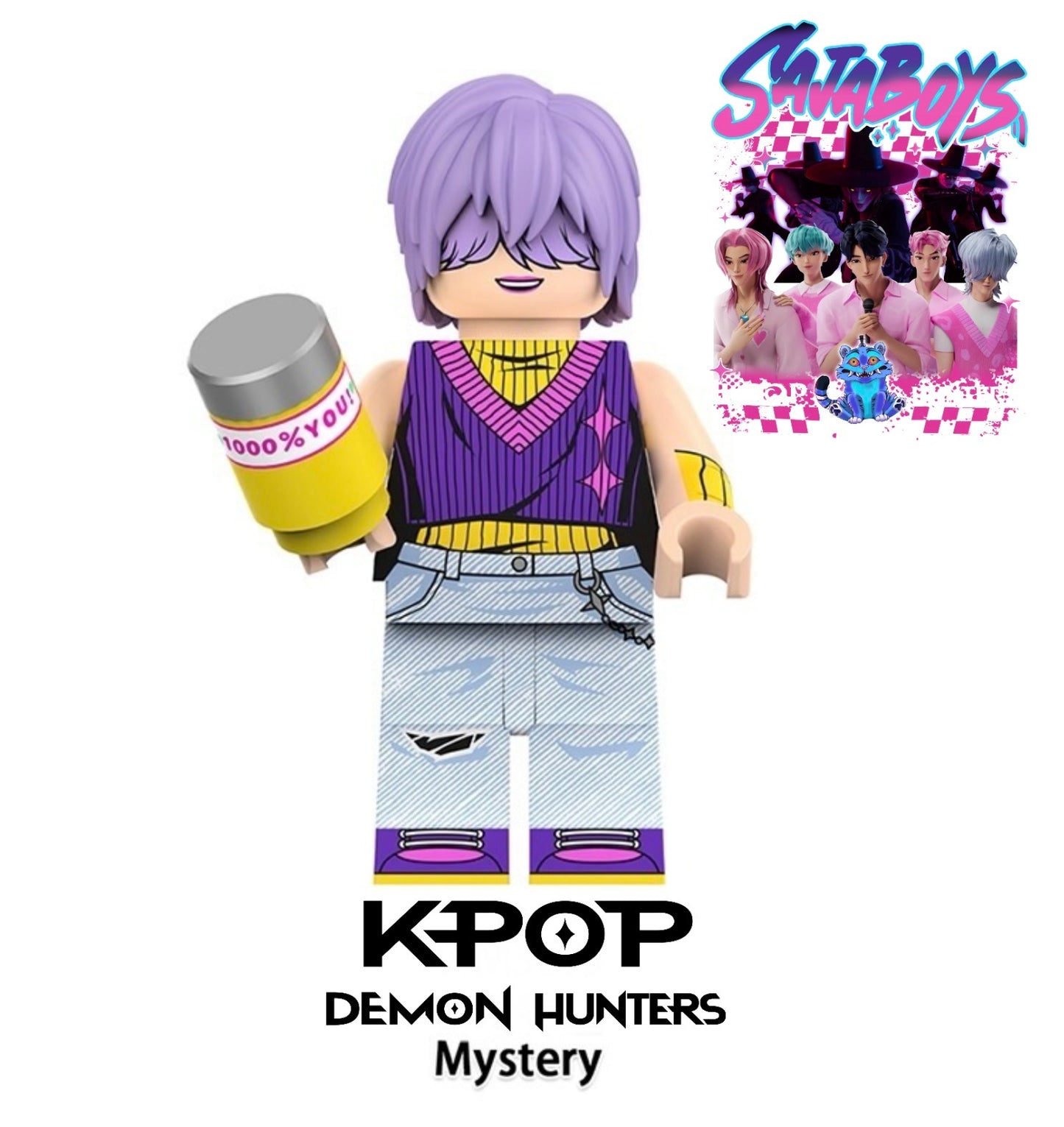 ♥️♥️♥️MINIFIGURE K-POP DÉMON HUNTER UNIVERS : MYSTERY ♥️♥️♥️custom
