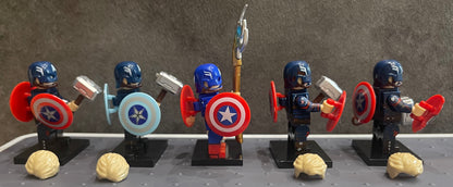 MINIFIGURE MARVEL UNIVERS: CAPTAIN AMERICA custom