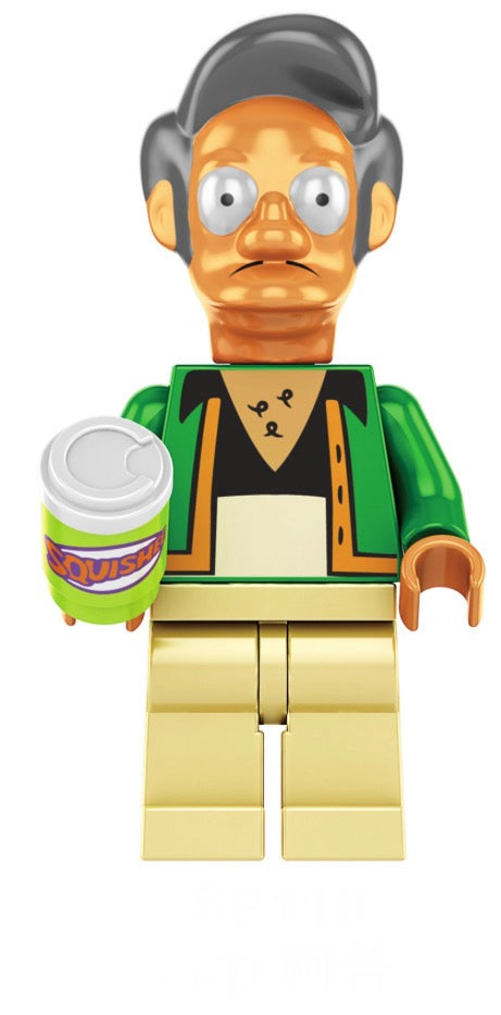 MINIFIGURE THE SIMPSON UNIVERS : APU custom