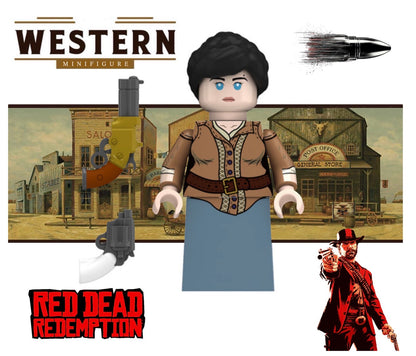 ⭐️⭐️⭐️MINIFIGURE RED DEAD REDEMPTION UNIVERS: Abigail Roberts ⭐️⭐️⭐️Custom