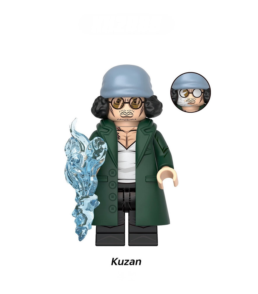 PREVENTE♥️♥️MINIFIGURE ONE PEACE: KUZAN ♥️♥️custom Disponibilité fin Décembre 2024