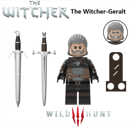 ⭐️⭐️⭐️MINIFIGURE THE WITCHER: GÉRALT ⭐️⭐️⭐️custom