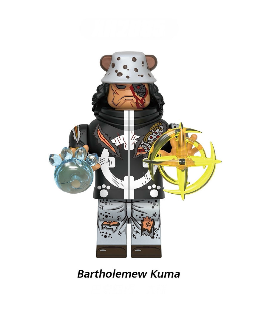 PREVENTE♥️♥️MINIFIGURE ONE PEACE: BARTHOLEMEW KUMA ♥️♥️custom Disponibilité fin Décembre 2024