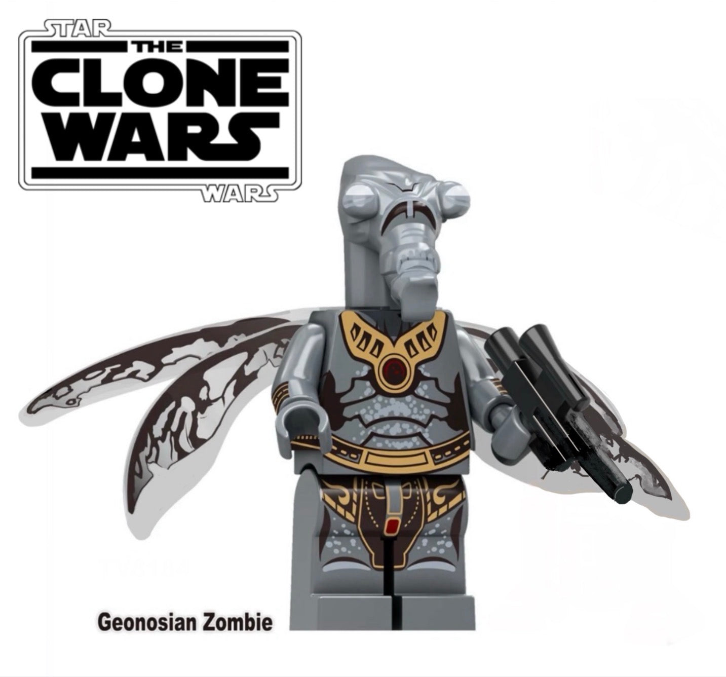 PREVENTE MINIFIGURE STAR WARS UNIVERS: GEONOSIAN ZOMBIE (version B)Custom Disponibilité juin 2026