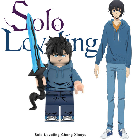 MINIFIGURE SOLO LEVELING UNIVERS: SUNG JIN-WOO (version E) custom