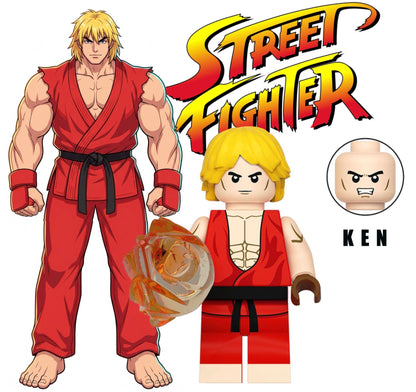 PREVENTE MINIFIGURE STREET FIGHTER: KEN Custom Disponibilité Octobre 2026