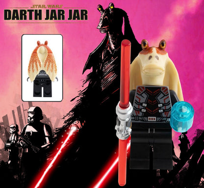 MINIFIGURE STAR WARS UNIVERS: DARTH JAR JAR Custom