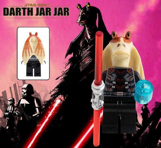 MINIFIGURE STAR WARS UNIVERS: DARTH JAR JAR Custom