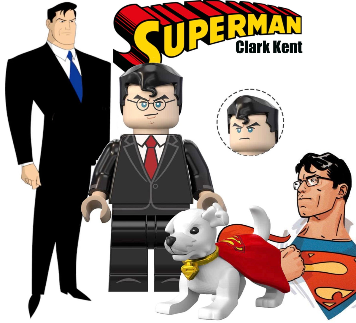 PREVENTE MINIFIGURE DC COMICS UNIVERS: CLARK KEN Custom Disponibilité fin Octobre 2026