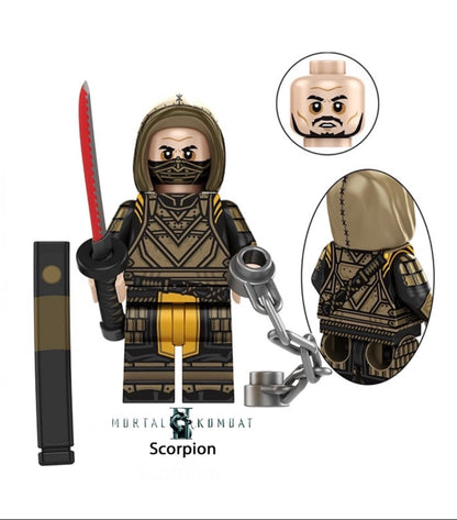 MINIFIGURE MORTAL COMBAT UNIVERS: SCORPION custom