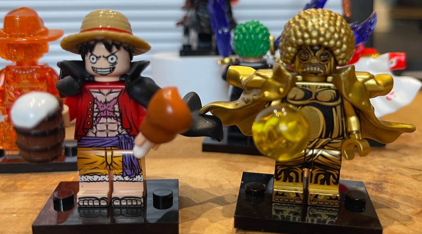 ♥️♥️MINIFIGURE ONE PEACE: MONKEY D LUFFY ♥️♥️custom