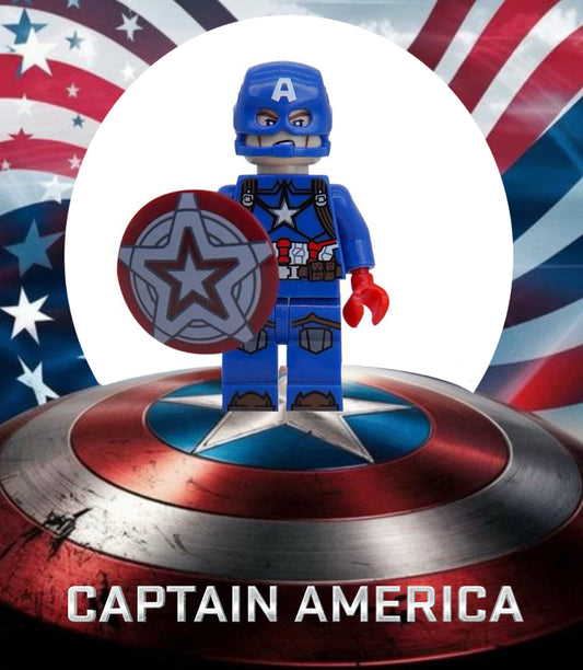 MINIFIGURE MARVEL UNIVERS: CAPTAIN AMERICA custom