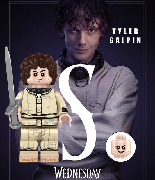 MINIFIGURE WEDNESDAY UNIVERS: TYLER GALPIN Custom