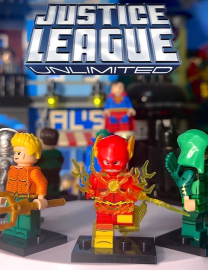 MINIFIGURE DC UNIVERS : THE FLASH COMICS custom