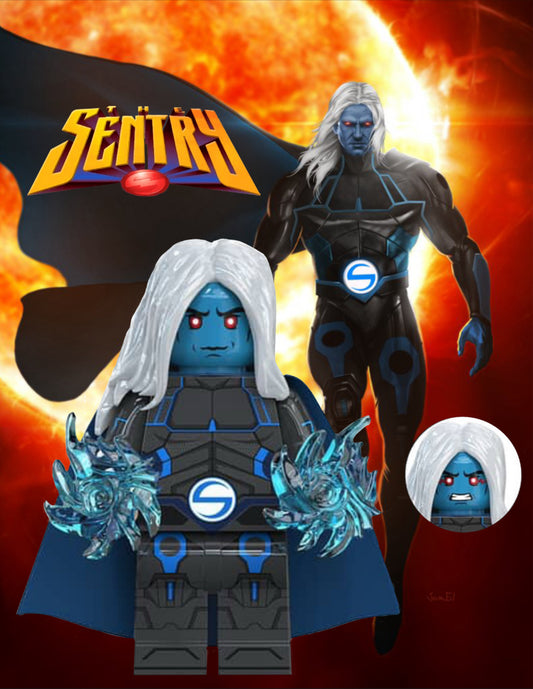 MINIFIGURE MARVEL UNIVERS: SENTRY (version comics) custom