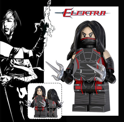 PREVENTE MINIFIGURE MARVEL UNIVERS: ELECTRA Custom Disponibilité fin août 2026