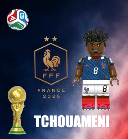 PREVENTE MINIFIGURE FOOTBALL UNIVERS: TCHOUAMENI custom DISPONIBILITÉ DEBUT NOVEMBRE 2026