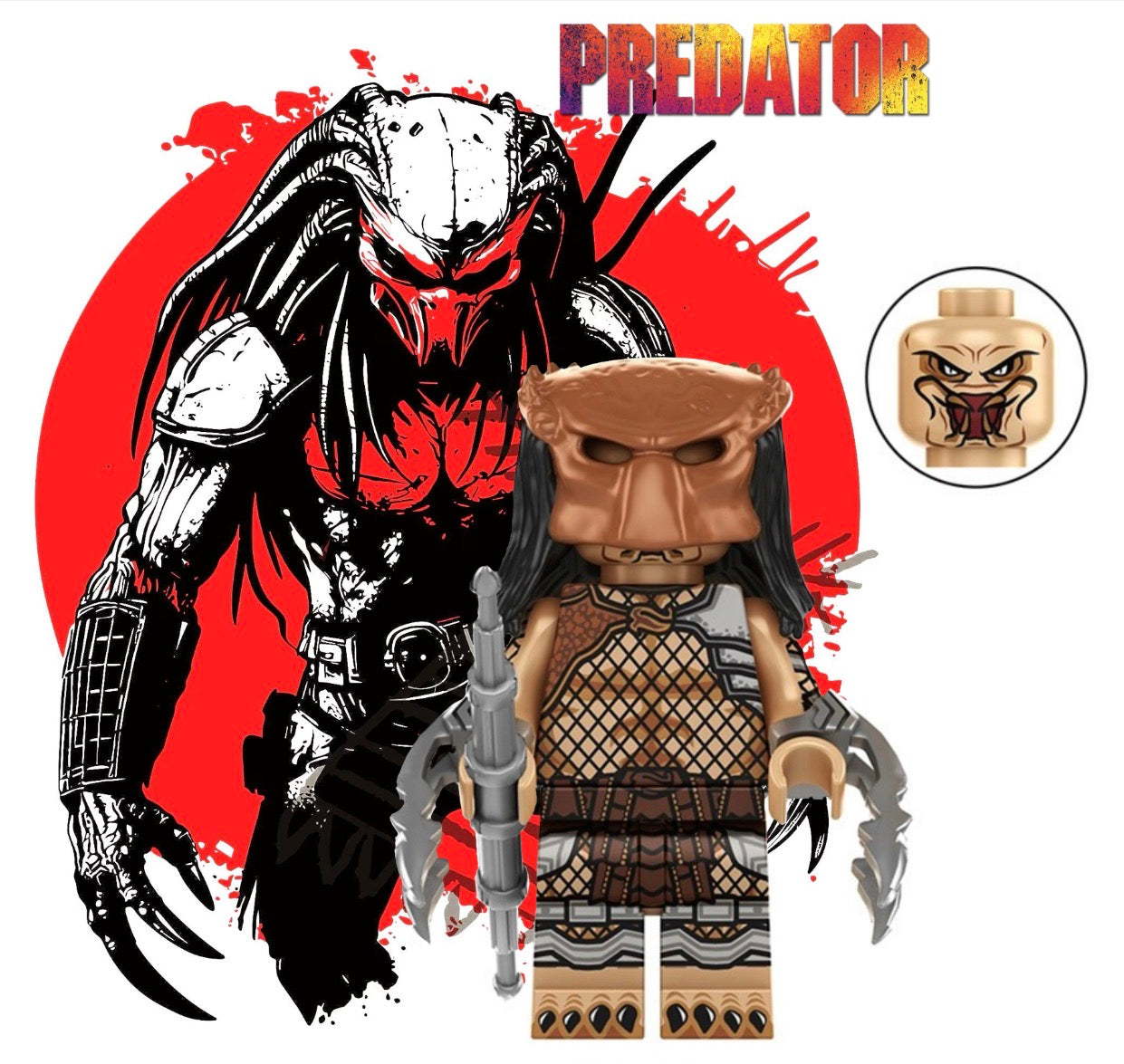 MINIFIGURE PREDATOR UNIVERS: THE PREDATOR Custom