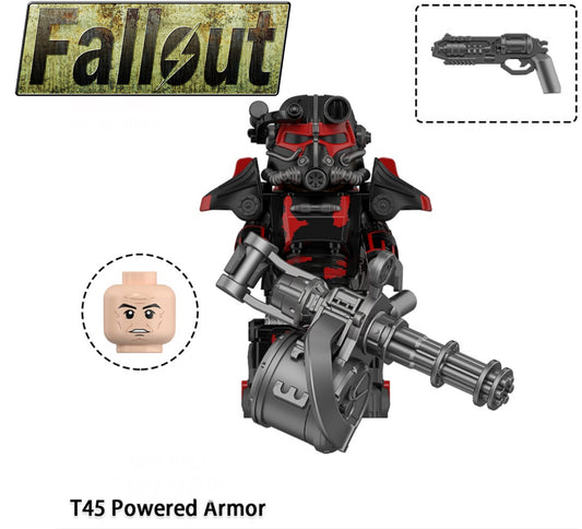 MINIFIGURE FALLOUT UNIVERS: T45 POWERED ARMOR CUSTOM