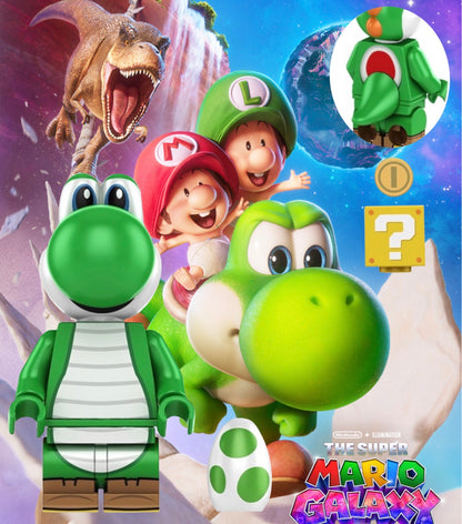 MINIFIGURE SUPER MARIO GALAXIE UNIVERS: YOSHI custom