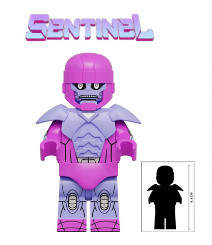 MINIFIGURE MARVEL UNIVERS: SENTINELLE (6cm de haut, version A)custom