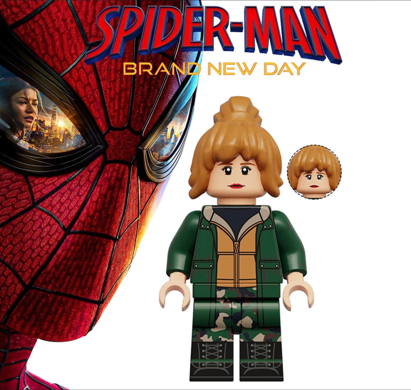 PREVENTE MINIFIGURE MARVEL UNIVERS (SPIDERMAN): JEAN GREY Custom Disponibilité début octobre 2026