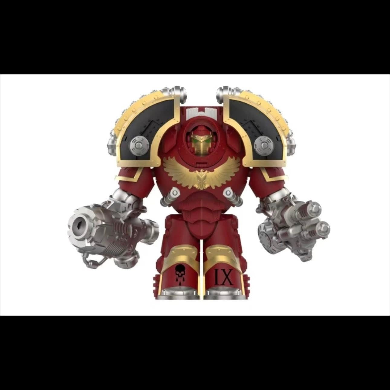 ⭐️⭐️⭐️BIG MINIFIGURE WARHAMMER 40K UNIVERS: SATURNINE PATTERN-BLOOD ANGELS ⭐️⭐️⭐️custom