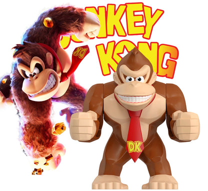 BIG MINIFIGURE MARIO BROS UNIVERS: DONKEY KONG custom