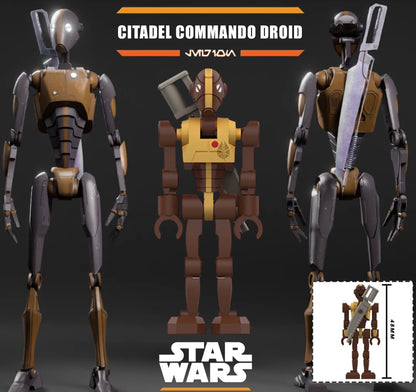 PREVENTE MINIFIGURE STAR WARS UNIVERS: COMMANDO DROID Custom Disponibilité Novembre 2026
