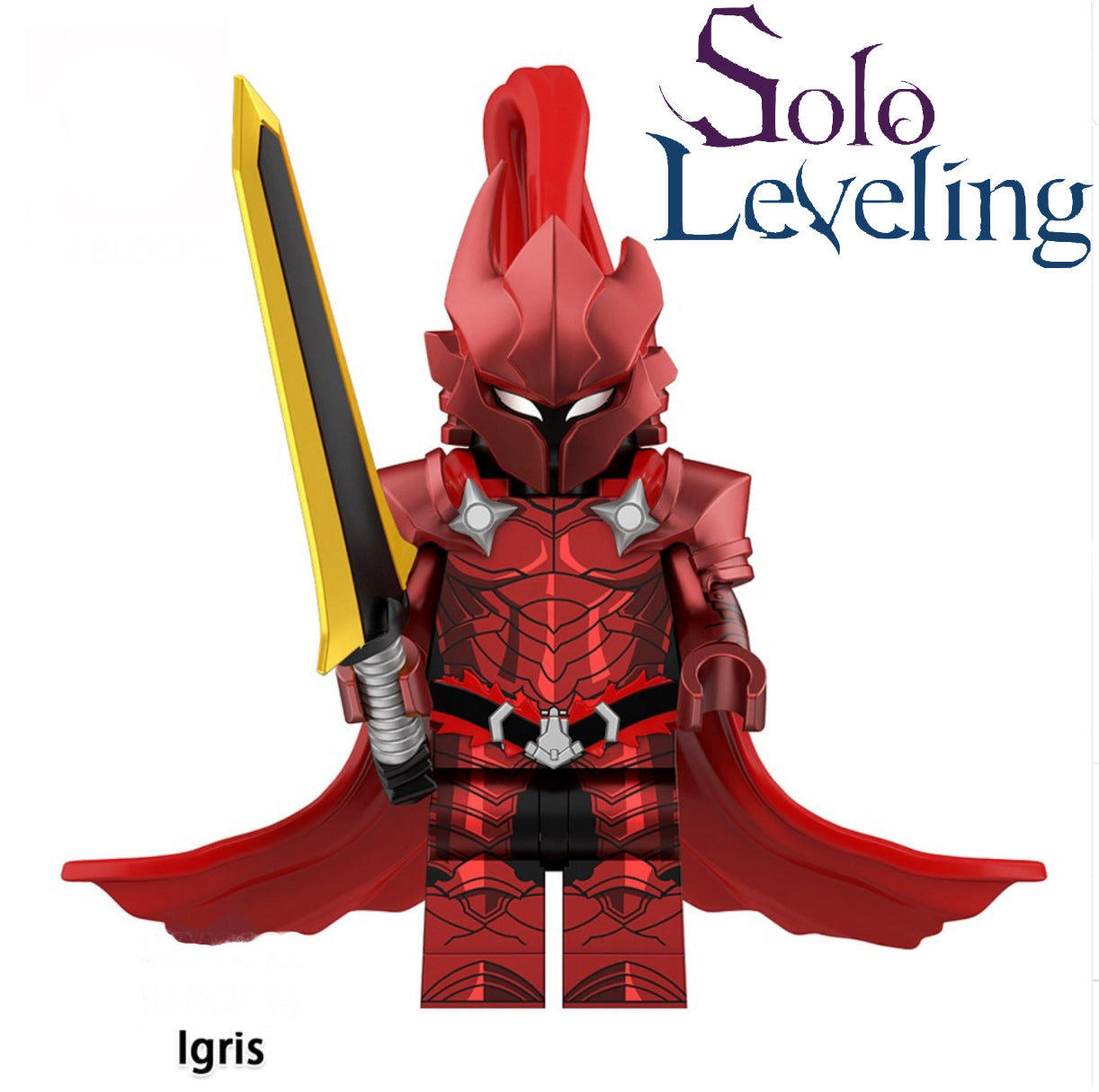 MINIFIGURE SOLO LEVELING UNIVERS: IGRIS custom