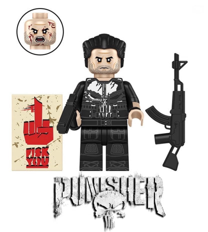 ⭐️⭐️MINIFIGURE MARVEL UNIVERS: THE PUNISHER ⭐️⭐️custom