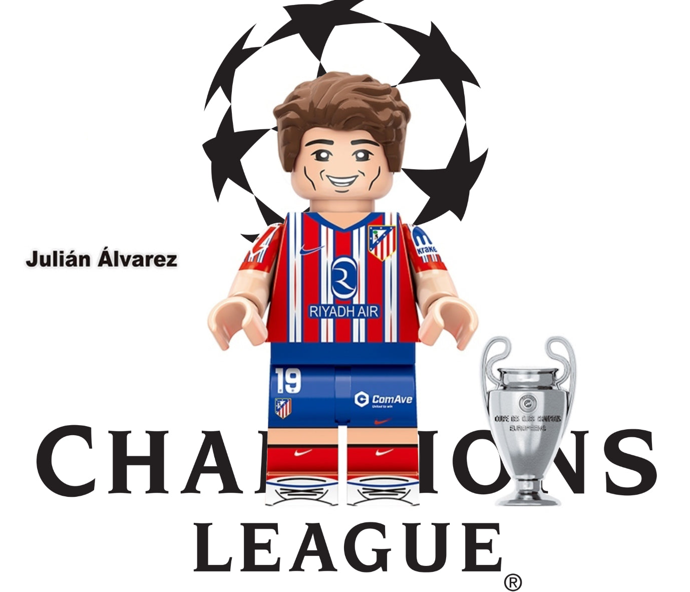 MINIFIGURE FOOTBALL UNIVERS ⚽️: JULIÁN ÁLVAREZ custom