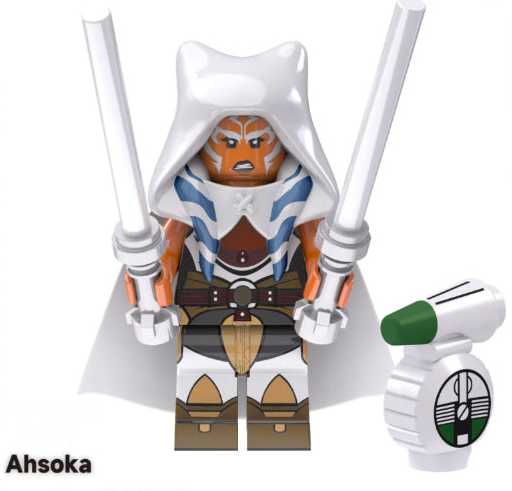 MINIFIGURE AHSOKA TANO + DROID custom