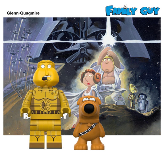 MINIFIGURE FAMILY GUY UNIVERS: GLENN QUAGMIRE (STAR WARS) Custom