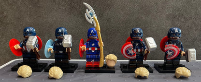 MINIFIGURE MARVEL UNIVERS: CAPTAIN AMERICA custom