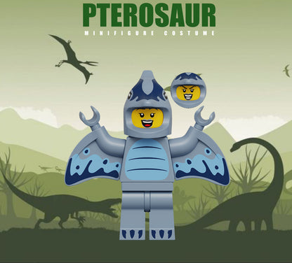 MINIFIGURE DÉGUISEMENT UNIVERS: PTEROSAUR custom