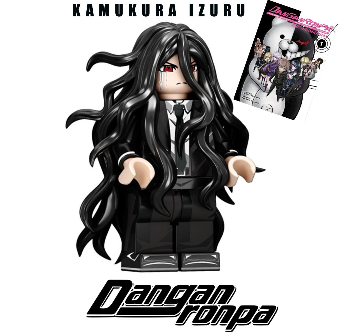 MINIFIGURE SUPER DANGAN RONPA UNIVERS: KAMUKURA IZURU custom