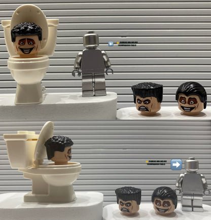 BIG MINIFIGURE SKIBIDI TOILET  custom