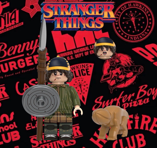 MINIFIGURE STRANGER THINGS UNIVERS: DUSTIN Custom