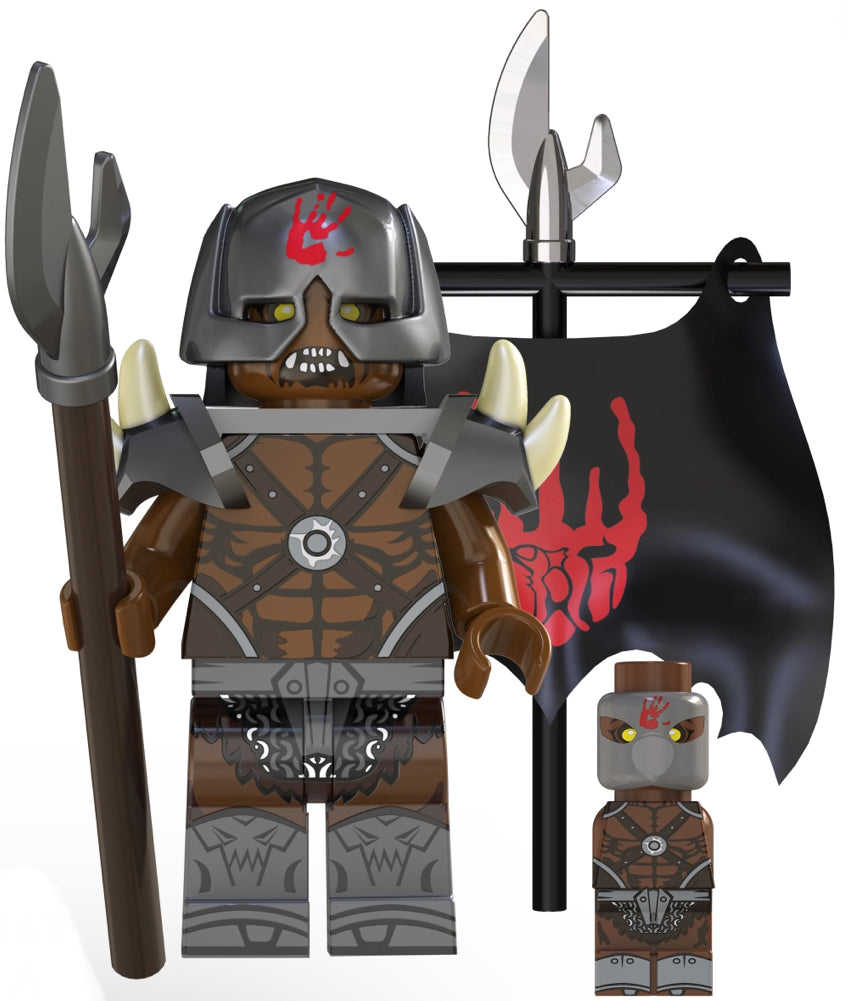 MINIFIGURE LOTR URUK-HAI CUSTOM