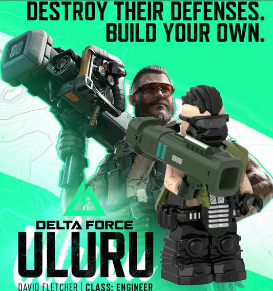 ♥️♥️MINIFIGURE VIDEO GAMES DELTA FORCE UNIVERS: CANNON LULU ♥️♥️custom Disponibilité MAI 2026