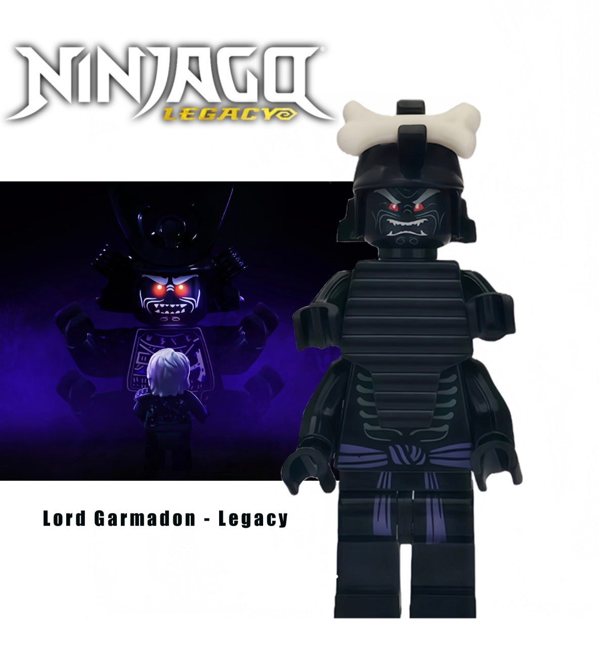 MINIFIGURE NINJAGO UNIVERS: LORD GARMADON CUSTOM